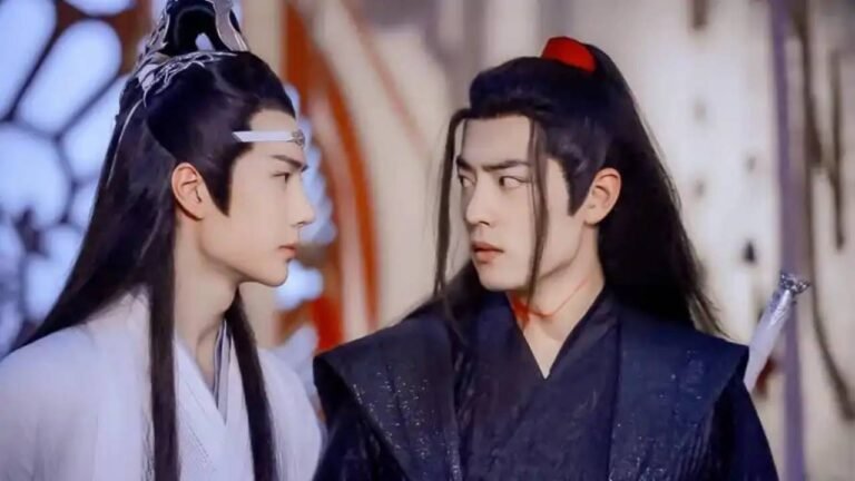 The Untamed hidden details main cover featuring Wei Wuxian and Lan Wangji symbolism