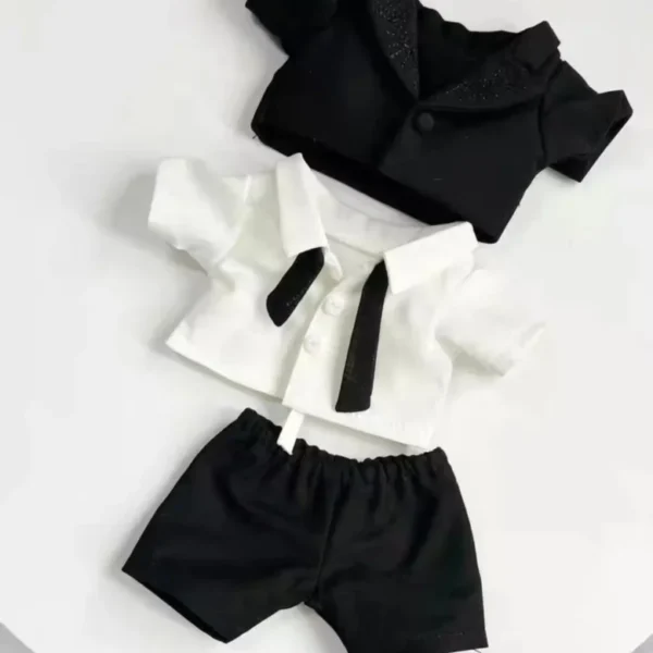 The Untamed Wang Yibo Xiao Zhan 20cm Doll Clothes | Elegant Fashion Suit Outfit for Plush Dolls