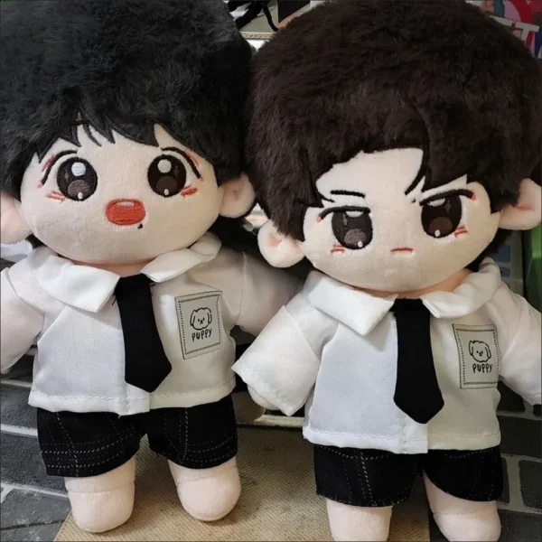 The Untamed Wang Yibo Xiao Zhan 20cm Cotton Doll | Comic Eyes Plush Doll Fan Collectible