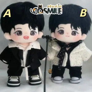 The Untamed Wang Yibo Xiao Zhan 20cm Doll Clothes | Elegant Fashion Suit Outfit for Plush Dolls