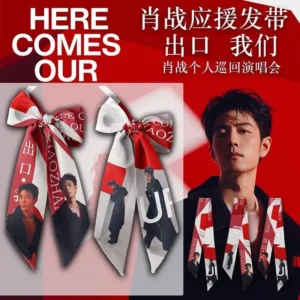 Xiao Zhan Concert Tour Fan Support Accessories | Hair Accessories & Scarves