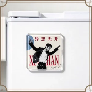 Xiao Zhan Yixiang Tiankai Fridge Magnet | Creative Refrigerator Decoration Fan Collectible