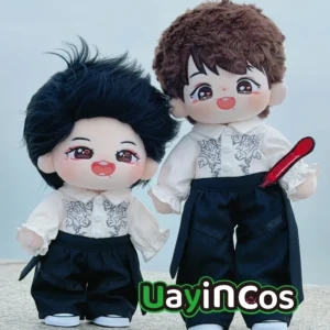 Xiao Zhan 20cm 30cm Doll Clothes | Fashion Coat Shirt & Pants Outfit