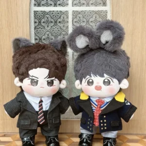 Xiao Zhan 20cm Cotton Doll | Dress-Up Plush Doll with Changeable Clothes Fan Collectible